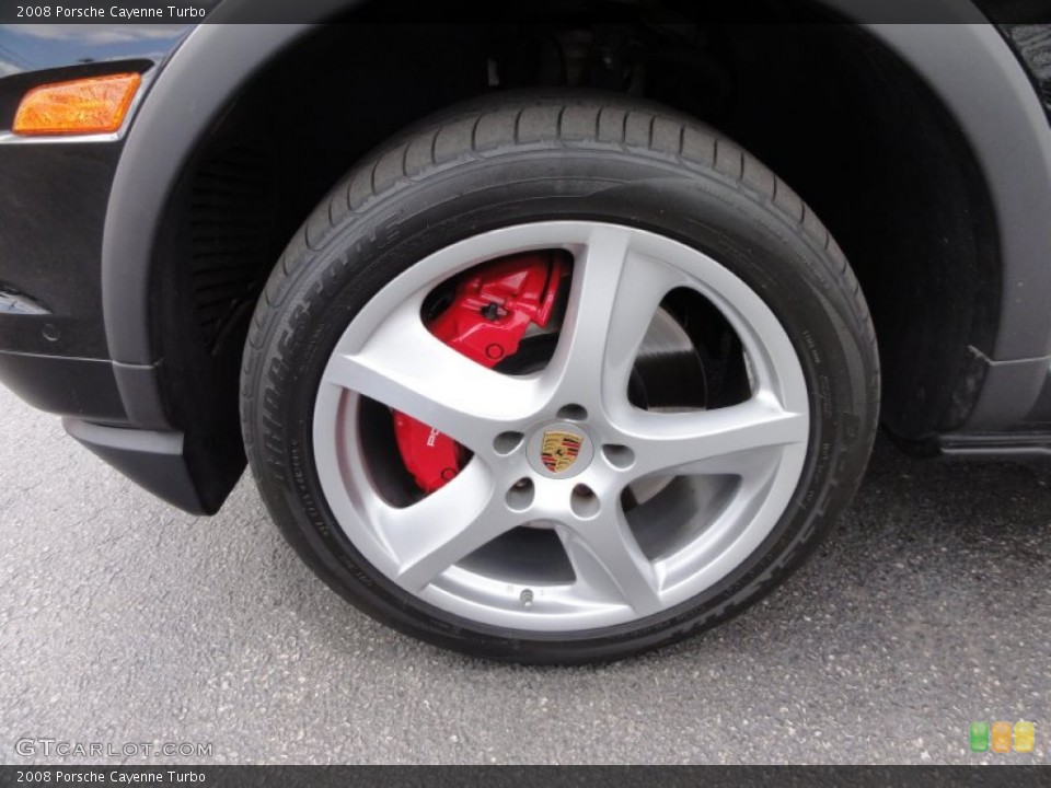 2008 Porsche Cayenne Turbo Wheel and Tire Photo #68365732