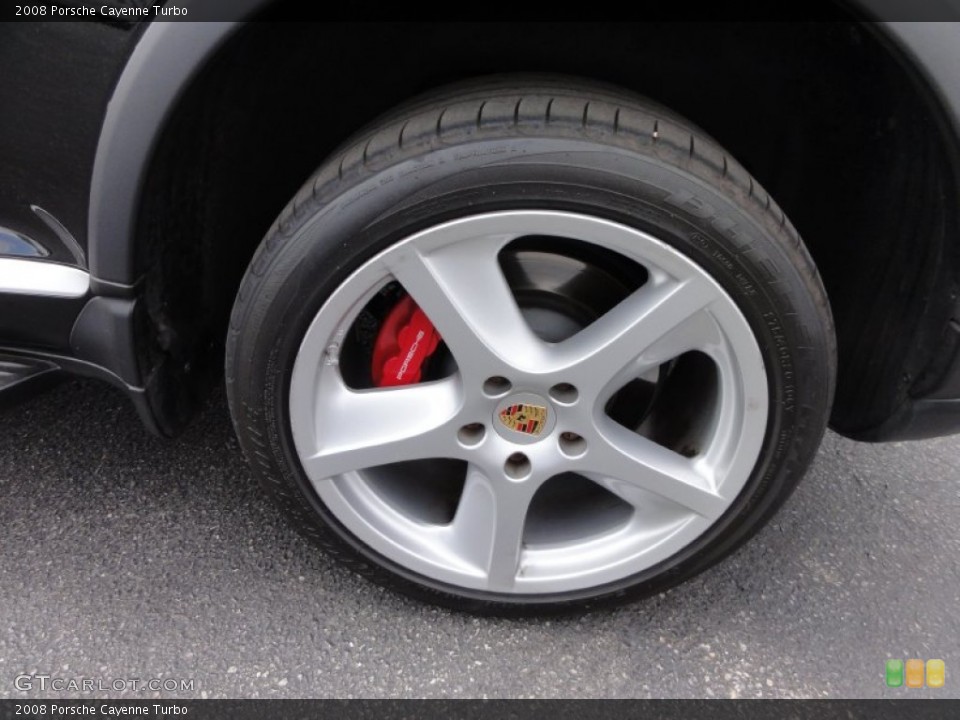 2008 Porsche Cayenne Turbo Wheel and Tire Photo #68365738