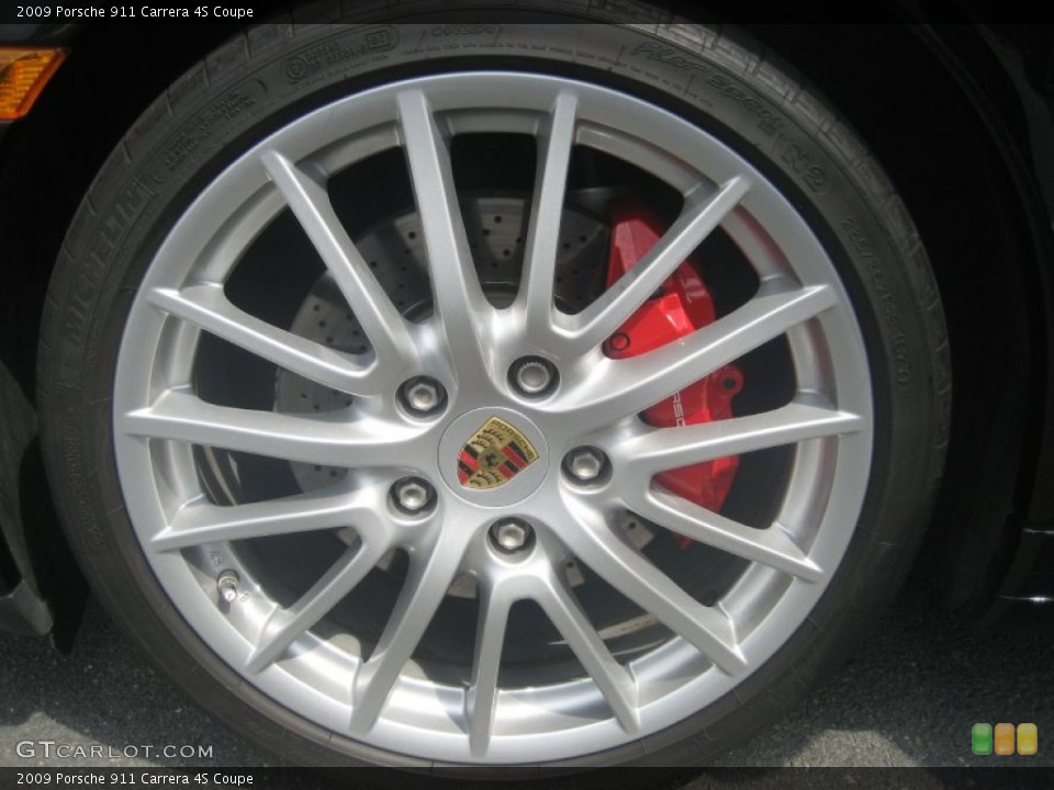 2009 Porsche 911 Carrera 4S Coupe Wheel and Tire Photo #68368056