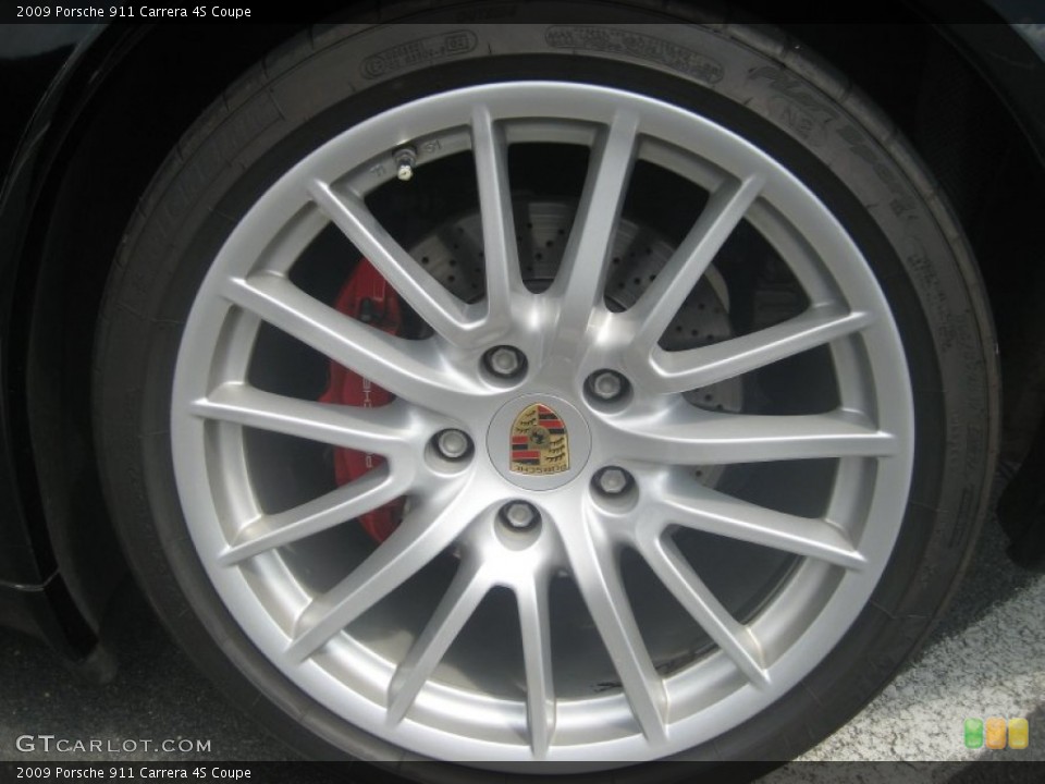 2009 Porsche 911 Carrera 4S Coupe Wheel and Tire Photo #68368065
