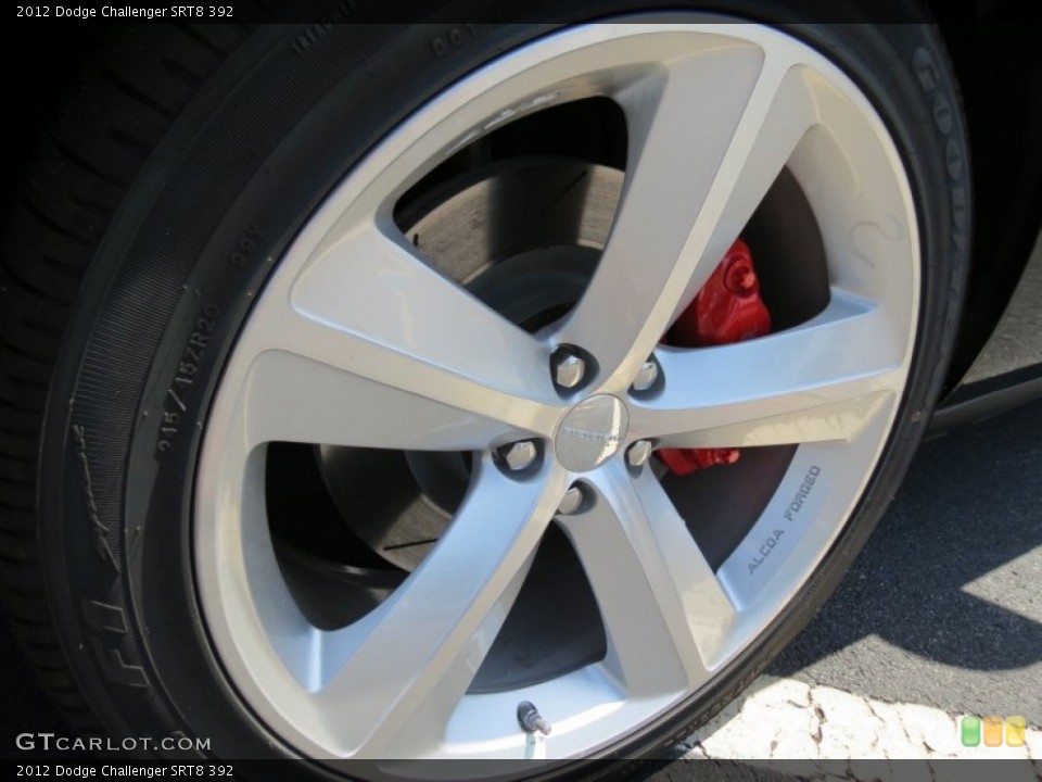 2012 Dodge Challenger SRT8 392 Wheel and Tire Photo #68375369
