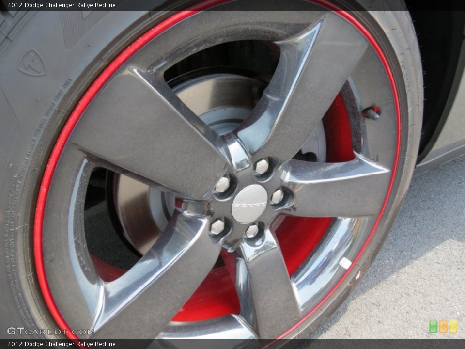 2012 Dodge Challenger Rallye Redline Wheel and Tire Photo #68375724