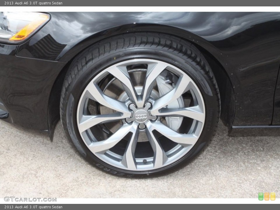 2013 Audi A6 3.0T quattro Sedan Wheel and Tire Photo #68376978