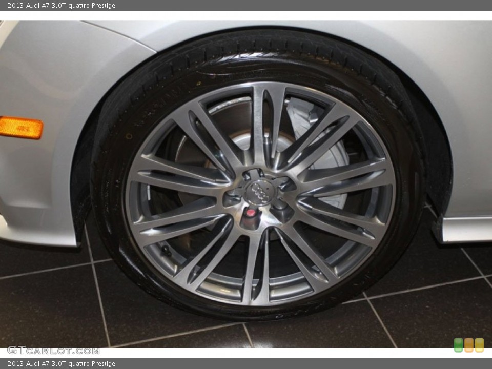 2013 Audi A7 3.0T quattro Prestige Wheel and Tire Photo #68377263
