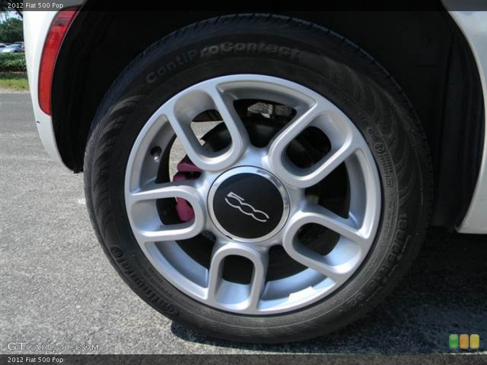2012 Fiat 500 Pop Wheel and Tire Photo #68380080
