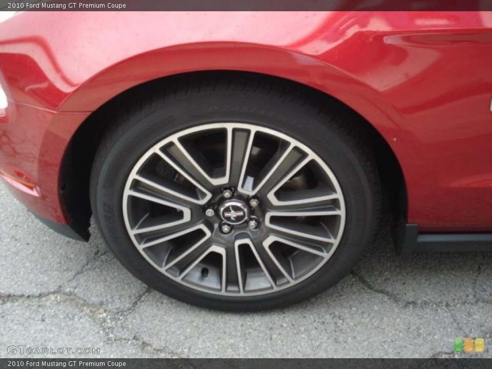 2010 Ford Mustang GT Premium Coupe Wheel and Tire Photo #68380275