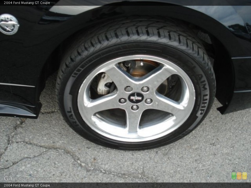 2004 Ford Mustang GT Coupe Wheel and Tire Photo #68380494