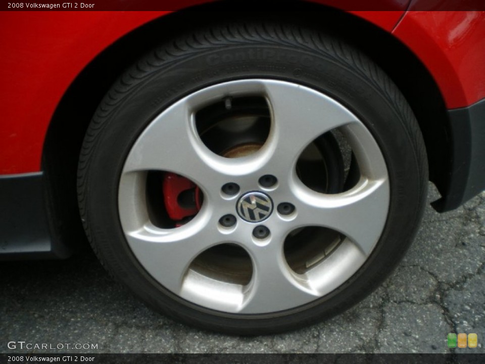2008 Volkswagen GTI 2 Door Wheel and Tire Photo #68380729