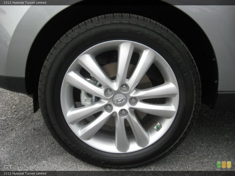 2013 Hyundai Tucson Limited Wheel and Tire Photo #68385396