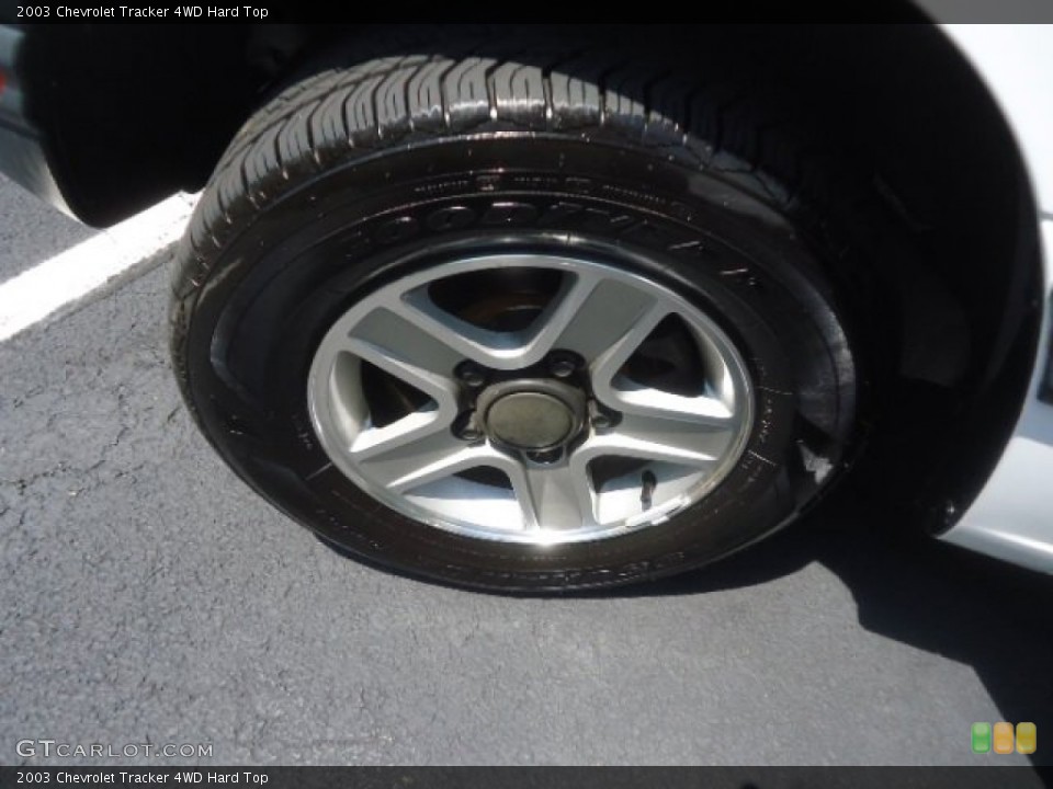 2003 Chevrolet Tracker Wheels and Tires