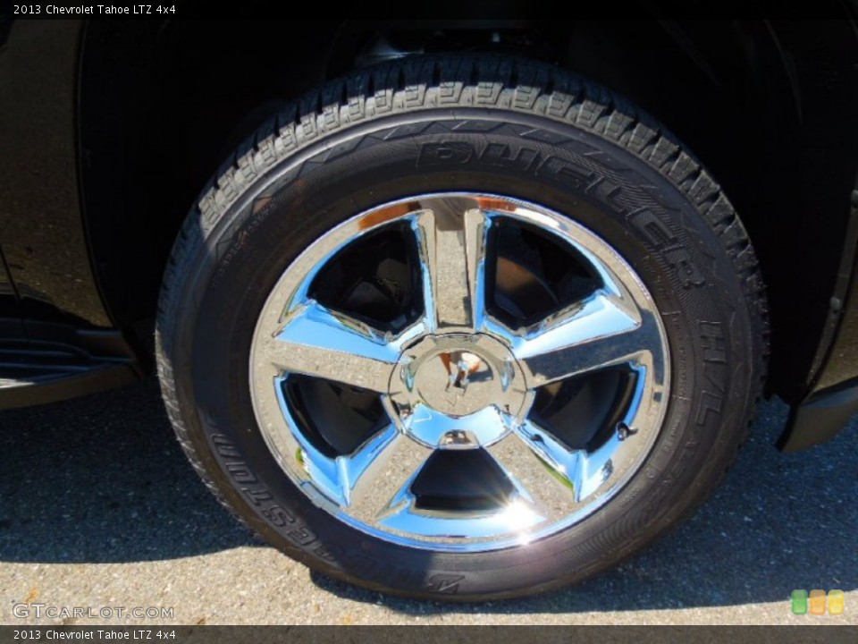 2013 Chevrolet Tahoe LTZ 4x4 Wheel and Tire Photo #68403234