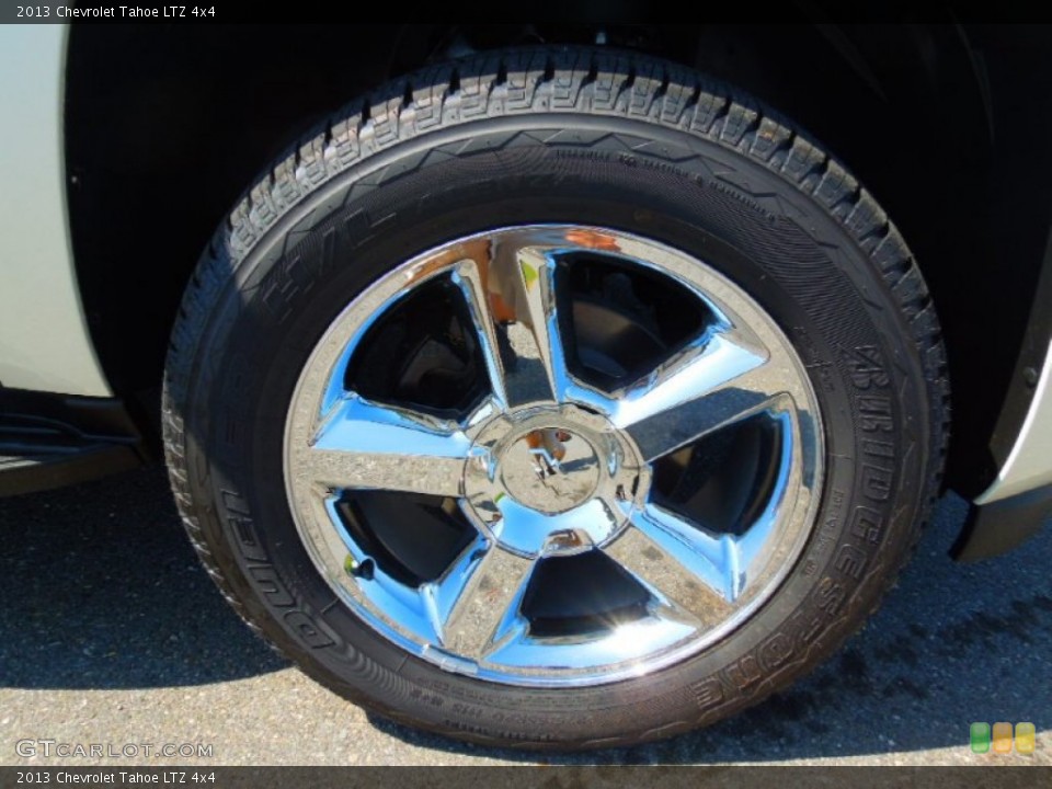 2013 Chevrolet Tahoe LTZ 4x4 Wheel and Tire Photo #68403327