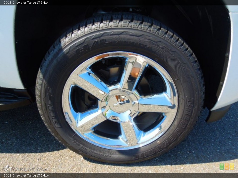 2013 Chevrolet Tahoe LTZ 4x4 Wheel and Tire Photo #68403513