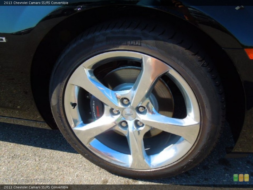 2013 Chevrolet Camaro SS/RS Convertible Wheel and Tire Photo #68403837
