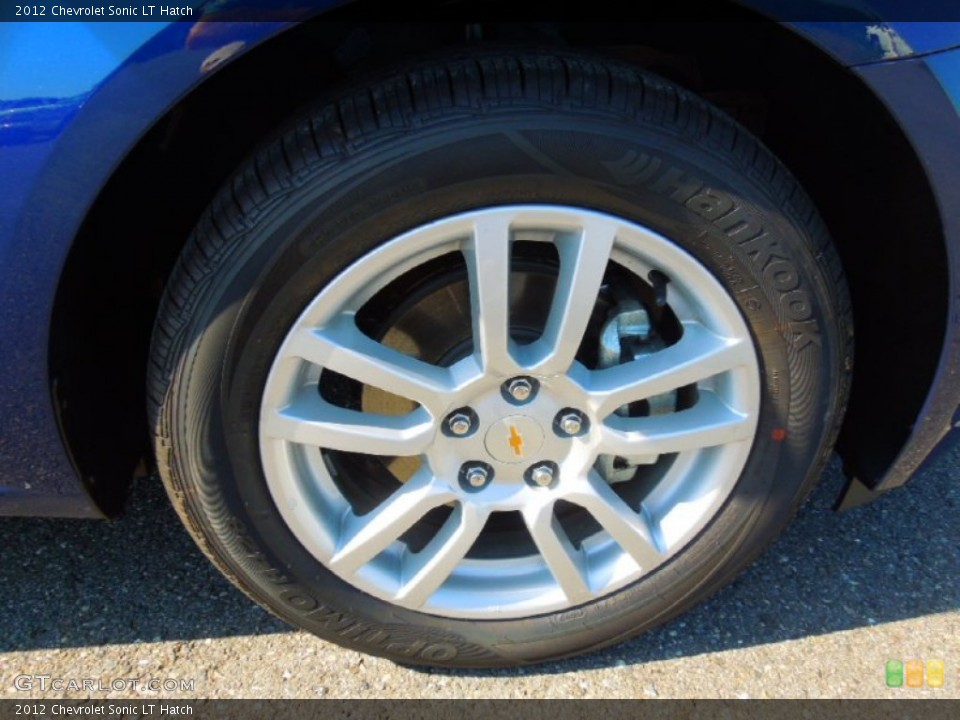 2012 Chevrolet Sonic LT Hatch Wheel and Tire Photo #68403996