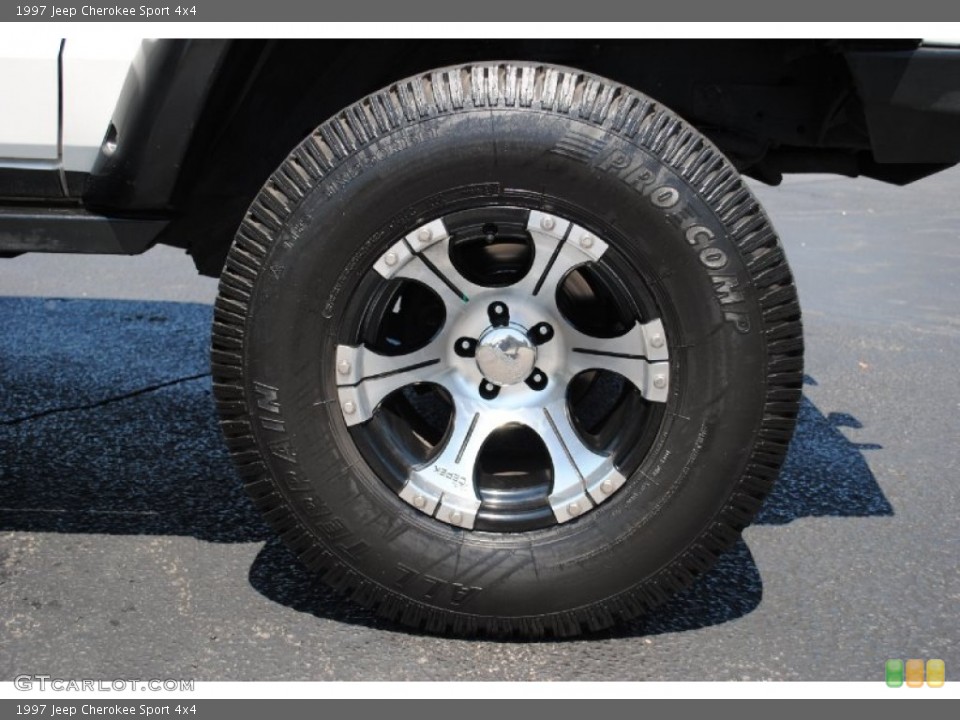 1997 Jeep Cherokee Custom Wheel and Tire Photo #68410106