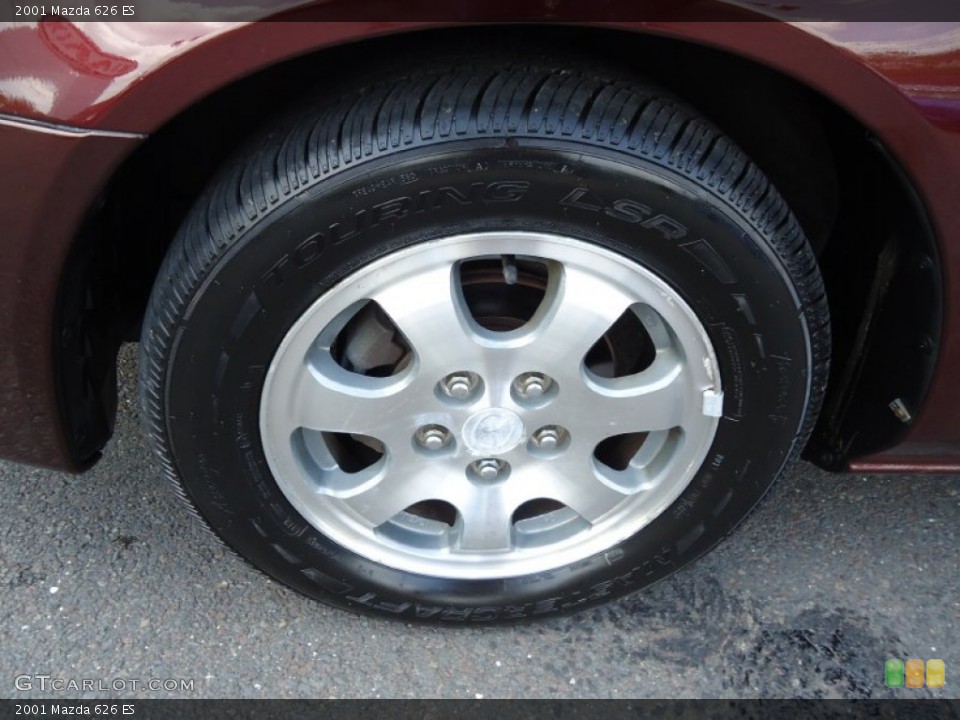 2001 Mazda 626 ES Wheel and Tire Photo #68413486
