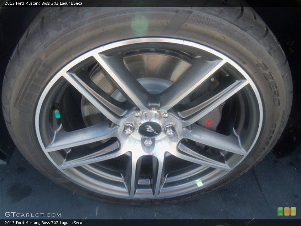2013 Ford Mustang Boss 302 Laguna Seca Wheel and Tire Photo #68420531