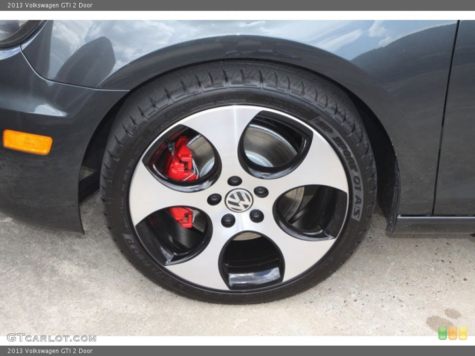 2013 Volkswagen GTI 2 Door Wheel and Tire Photo #68422118