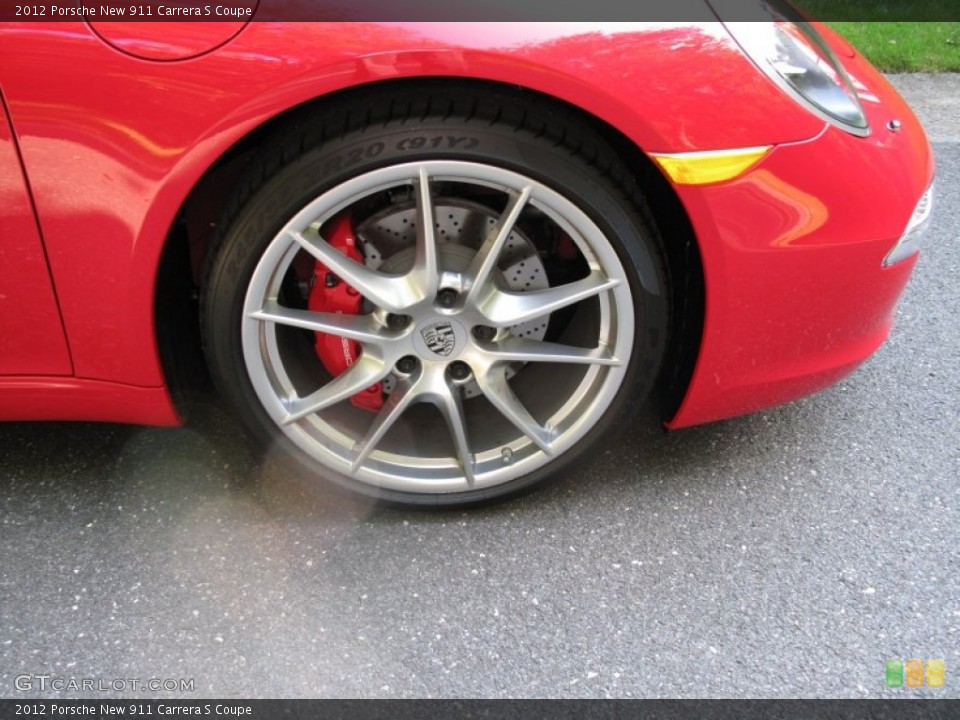 2012 Porsche New 911 Carrera S Coupe Wheel and Tire Photo #68426093