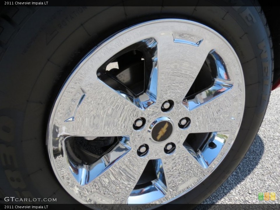 2011 Chevrolet Impala LT Wheel and Tire Photo #68428245