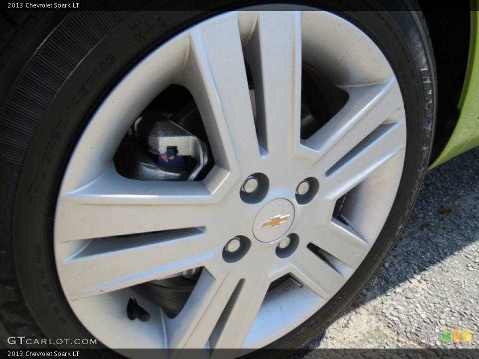 2013 Chevrolet Spark LT Wheel and Tire Photo #68428441