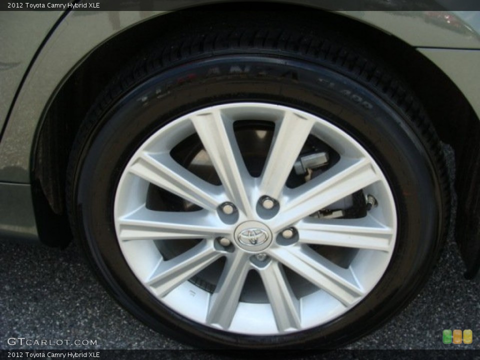 2012 Toyota Camry Hybrid XLE Wheel and Tire Photo #68437709