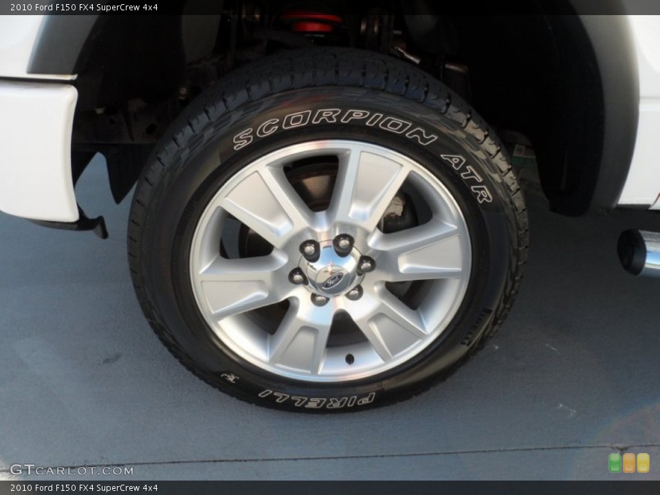 2010 Ford F150 FX4 SuperCrew 4x4 Wheel and Tire Photo #68438910