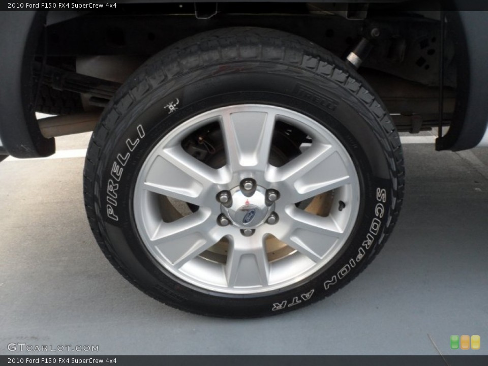 2010 Ford F150 FX4 SuperCrew 4x4 Wheel and Tire Photo #68438929