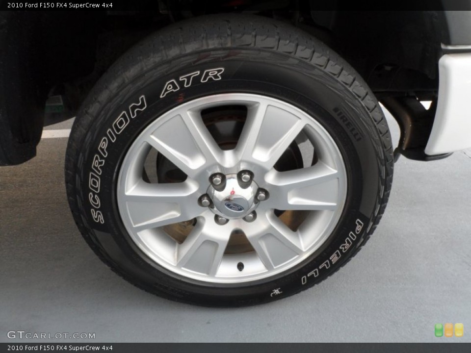 2010 Ford F150 FX4 SuperCrew 4x4 Wheel and Tire Photo #68438936