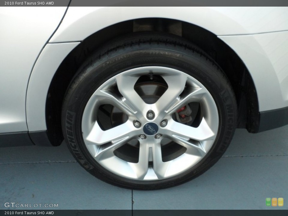2010 Ford Taurus SHO AWD Wheel and Tire Photo #68439590