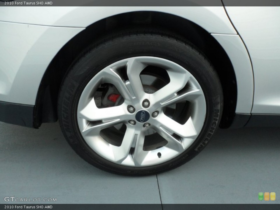 2010 Ford Taurus SHO AWD Wheel and Tire Photo #68439594