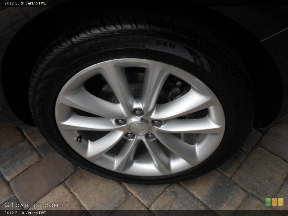 2012 Buick Verano FWD Wheel and Tire Photo #68442323