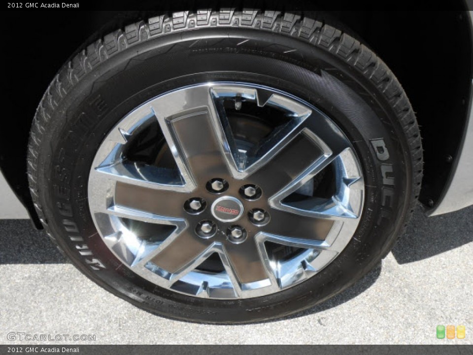 2012 GMC Acadia Denali Wheel and Tire Photo #68442953