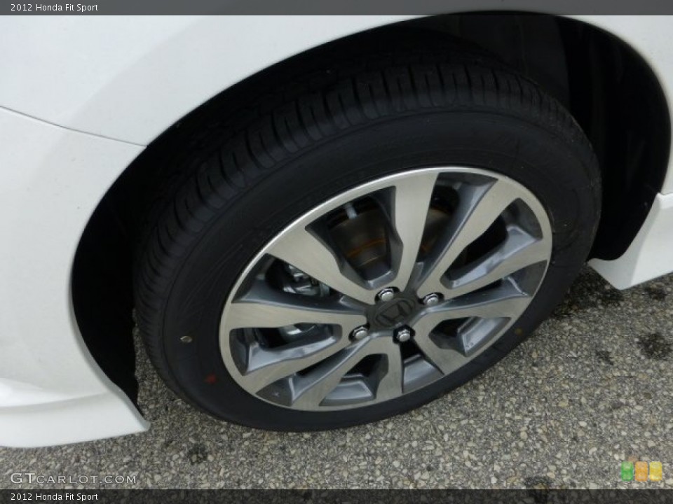 2012 Honda Fit Sport Wheel and Tire Photo #68443097
