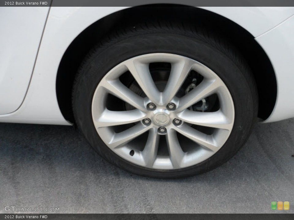 2012 Buick Verano FWD Wheel and Tire Photo #68445743