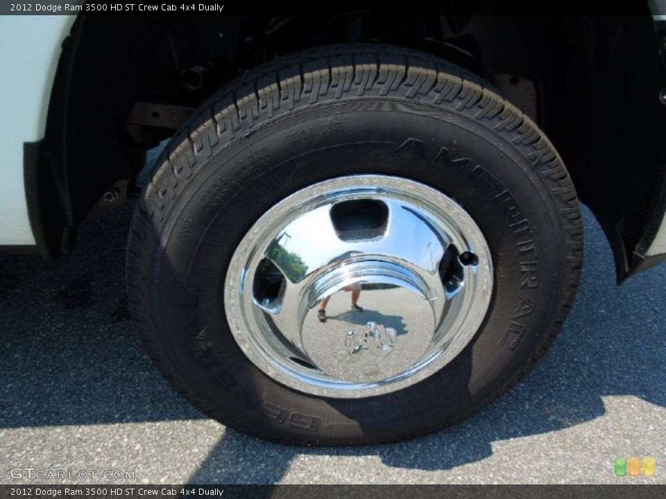 2012 Dodge Ram 3500 HD ST Crew Cab 4x4 Dually Wheel and Tire Photo #68446748