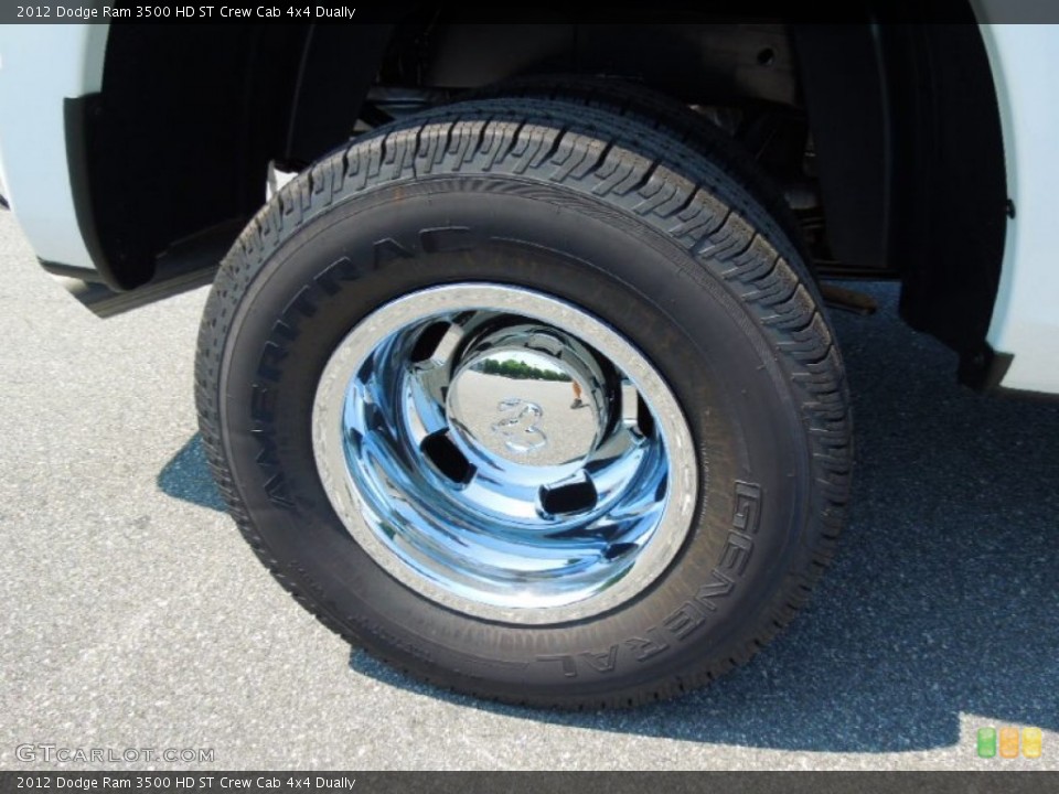 2012 Dodge Ram 3500 HD ST Crew Cab 4x4 Dually Wheel and Tire Photo #68446757