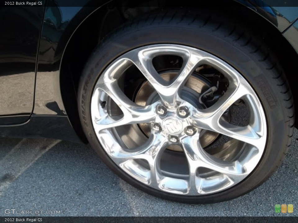 2012 Buick Regal GS Wheel and Tire Photo #68448920