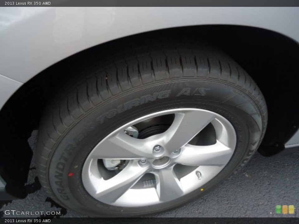 2013 Lexus RX 350 AWD Wheel and Tire Photo #68451239