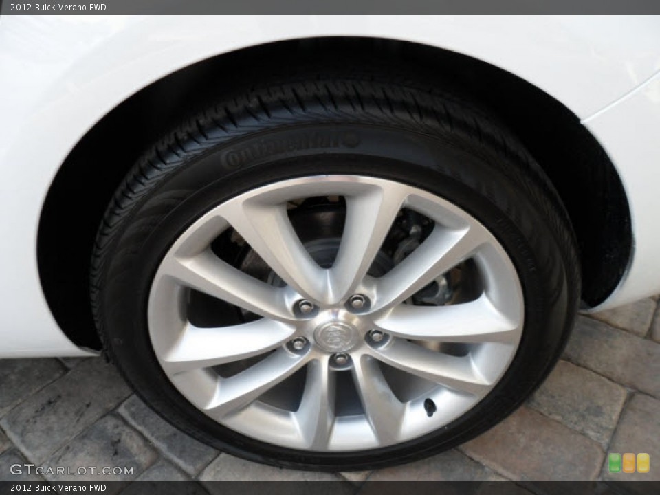 2012 Buick Verano FWD Wheel and Tire Photo #68451773