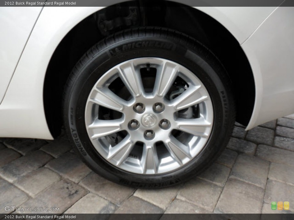 2012 Buick Regal  Wheel and Tire Photo #68453288