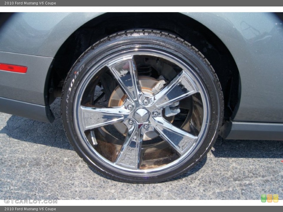 2010 Ford Mustang Custom Wheel and Tire Photo #68455385