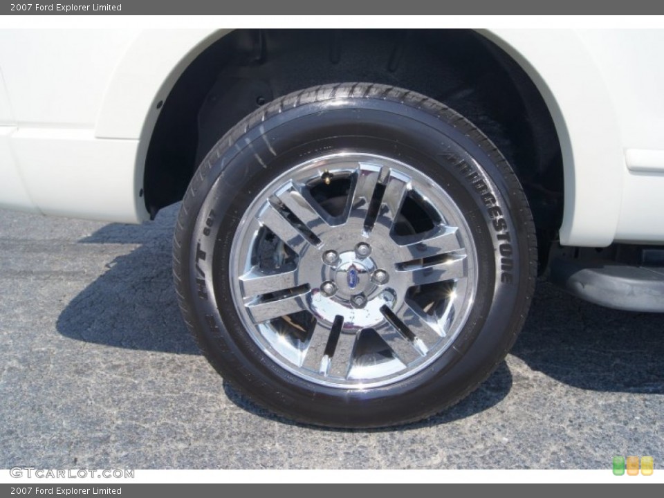 2007 Ford Explorer Limited Wheel and Tire Photo #68456258