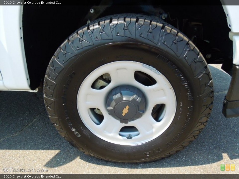 2010 Chevrolet Colorado Extended Cab Wheel and Tire Photo #68457719