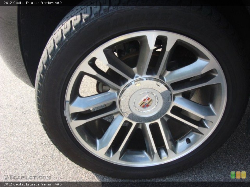 2012 Cadillac Escalade Premium AWD Wheel and Tire Photo #68458616