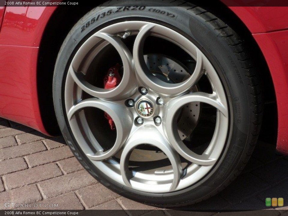 2008 Alfa Romeo 8C Competizione Coupe Wheel and Tire Photo #68461844
