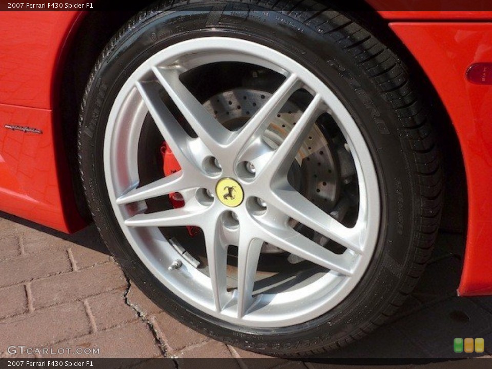 2007 Ferrari F430 Spider F1 Wheel and Tire Photo #68462120