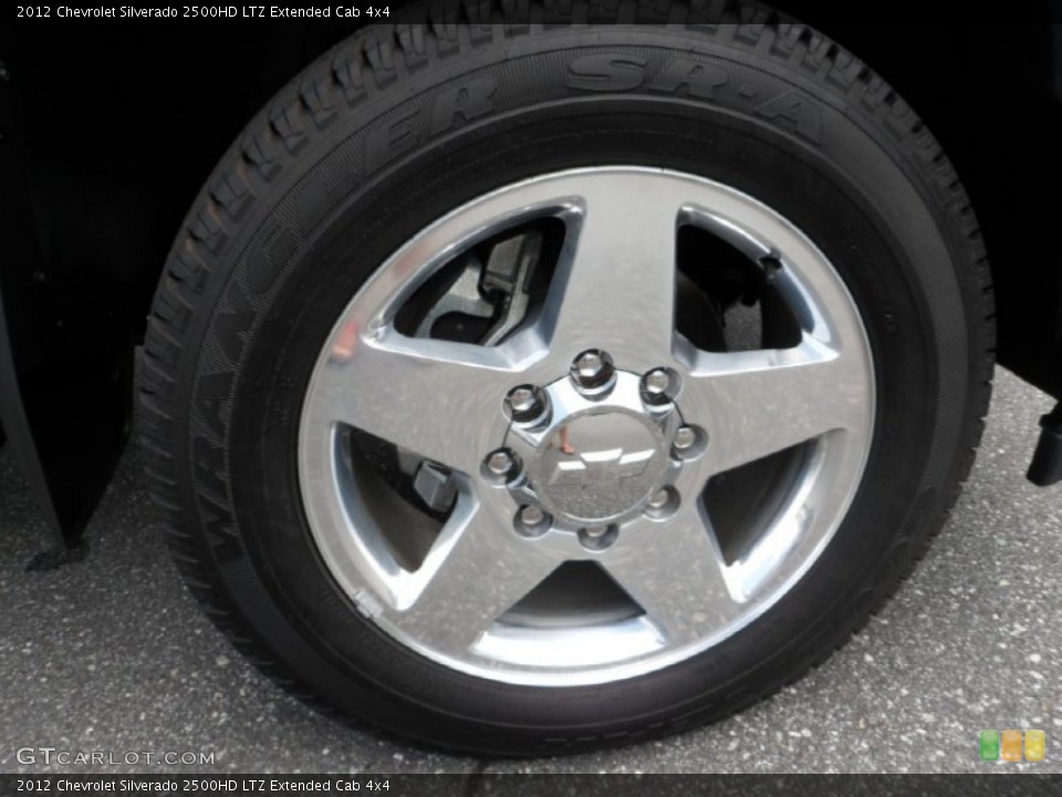2012 Chevrolet Silverado 2500HD LTZ Extended Cab 4x4 Wheel and Tire Photo #68463826