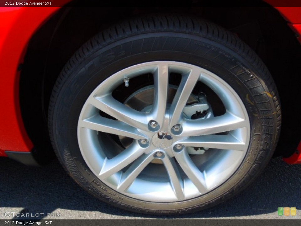 2012 Dodge Avenger SXT Wheel and Tire Photo #68464588